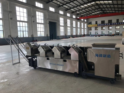 350型面条流水线设备视频演示